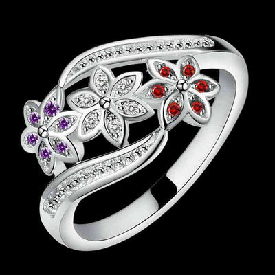 Multicolor Stone Ring | Women’s Diamond Ring | RojozeeJewelry