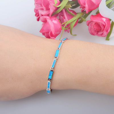 Opal Stone Bracelet | Women’s Opal Bracelet | RojozeeJewelry